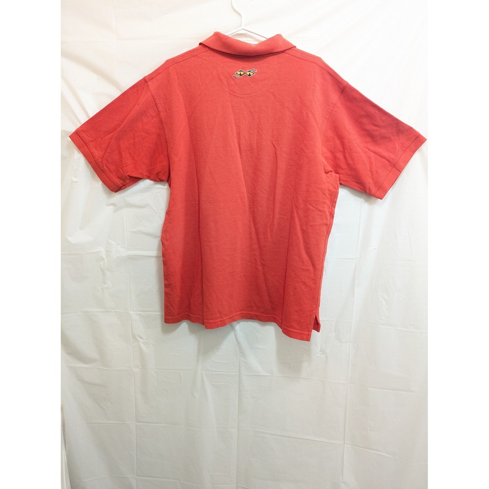 Snake Eyes Red Short Sleeve Golf Polo Shirt Mens Size Large Cotton Canadaβ - Picture 7 of 8